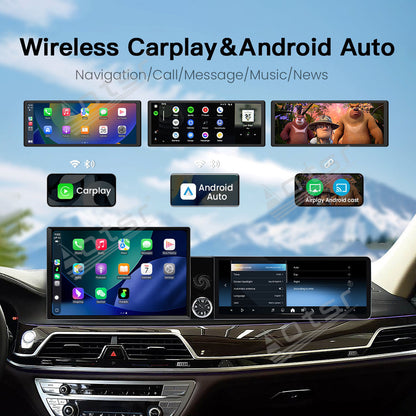 Aotsr Dual Screen 13.1 inch+12.3 inch Android 15 Carplay Car Radio for BMW 7 Series G11 G12 2015-2018 EVO Car GPS Navigation Multimedia