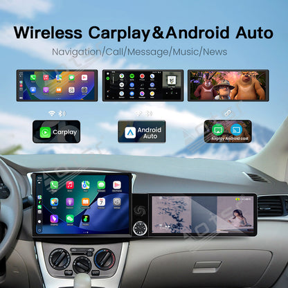 Aotsr Dual Screen 13.1 inch+12.3 inch Android 15 Carplay Car Radio for Nissan Sylphy 2012-2019 Car GPS Navigation Multimedia