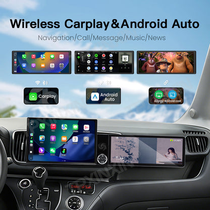 Aotsr Dual Screen 13.1 inch+12.3 inch Android 15 Carplay Car Radio for KIA Ray 2023-2026 Car GPS Navigation Multimedia