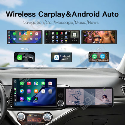 Aotsr Dual Screen 13.1 inch+12.3 inch Android 15 Carplay Car Radio for KIA Picanto 2011-2017 Car GPS Navigation Multimedia