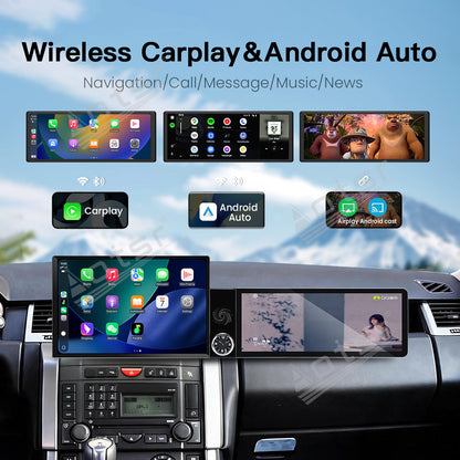 Aotsr Dual Screen 13.1 inch+12.3 inch Android 15 Carplay Car Radio for Land Rover Range Rover Sport 2005-2009 Car GPS Navigation Multimedia