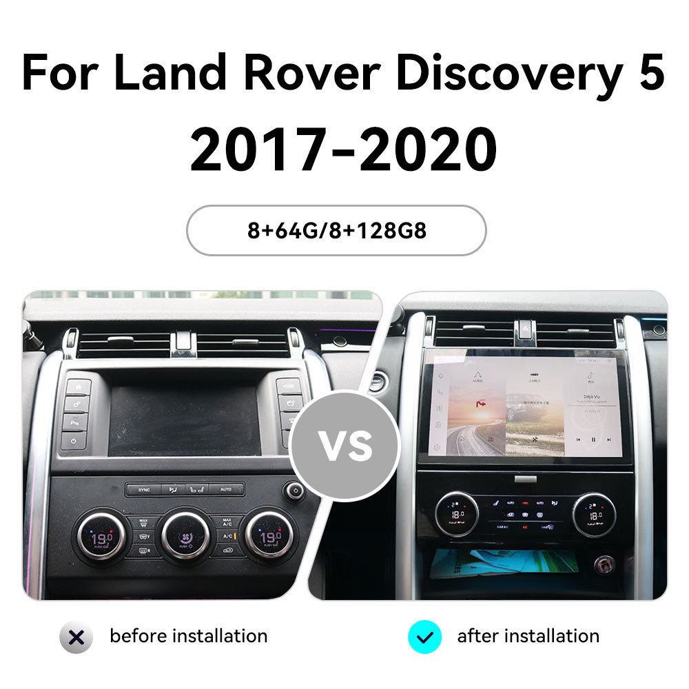 Tesla Screen For Range rover Discovery 5 2017-2020 Android 13.0 Car Radio Player  GPS Navi Auto Stereo Multimedia Video DSP Carplay 4G SIM