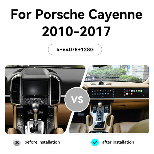 2024 Aotsr Full package For Porsche Cayenne 2010-2017 to 2024 Android 13.0 Car  Radio   Player  GPS Navi Auto  Stereo Multimedia Video DSP Carplay 4G SIM