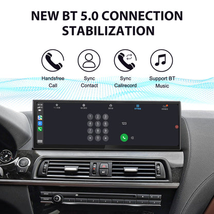 14.9 Inch Tesla Screen For BMW 6 Series F06  2009-2017 Android 13.0 Car  Radio Player GPS Navi Auto Stereo Multimedia Video DSP Carplay 4G SIM