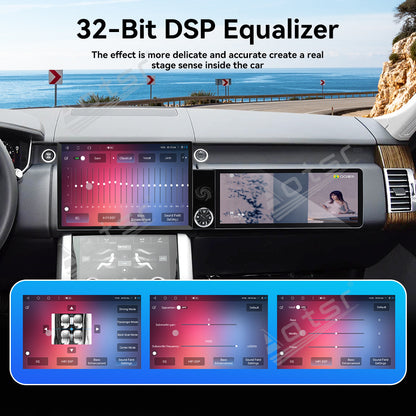 Aotsr Dual Screen 13.1 inch+12.3 inch Android 15 Carplay Car Radio for Land Rover Range Rover Executive 2018-2022 Car GPS Navigation Multimedia