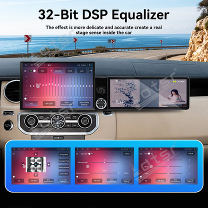 Aotsr Dual Screen 13.1 inch+12.3 inch Android 15 Carplay Car Radio for Land Rover Discovery 4 2010-2016 Car GPS Navigation Multimedia