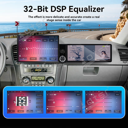 Aotsr Dual Screen 13.1 inch+12.3 inch Android 15 Carplay Car Radio for KIA Sorento 2002-2006 Car GPS Navigation Multimedia