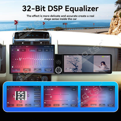 Aotsr Dual Screen 13.1 inch+12.3 inch Android 15 Carplay Car Radio for Mazda Tribute 2007-2012 Car GPS Navigation Multimedia