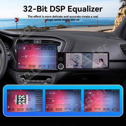 Aotsr Dual Screen 13.1 inch+12.3 inch Android 15 Carplay Car Radio for Hyundai I20 2014-2018 Car GPS Navigation Multimedia