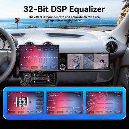 Aotsr Dual Screen 13.1 inch+12.3 inch Android 15 Carplay Car Radio for Hyundai Santro 2006-2015 Car GPS Navigation Multimedia