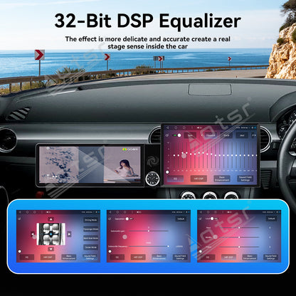 Aotsr Dual Screen 13.1 inch+12.3 inch Android 15 Carplay Car Radio for Mazda 5 2011-2015 Car GPS Navigation Multimedia