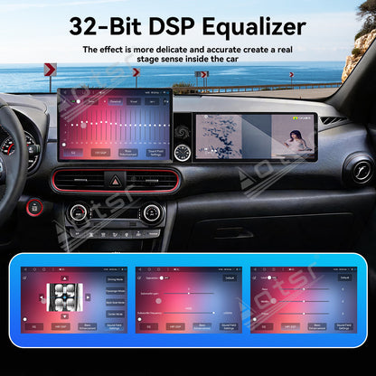 Aotsr Dual Screen 13.1 inch+12.3 inch Android 15 Carplay Car Radio for Hyundai ENCINO 2018-2020 Car GPS Navigation Multimedia