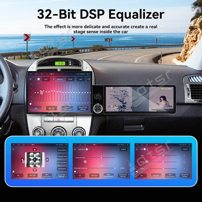 Aotsr Dual Screen 13.1 inch+12.3 inch Android 15 Carplay Car Radio for KIA Cerato 2006-2012 Car GPS Navigation Multimedia