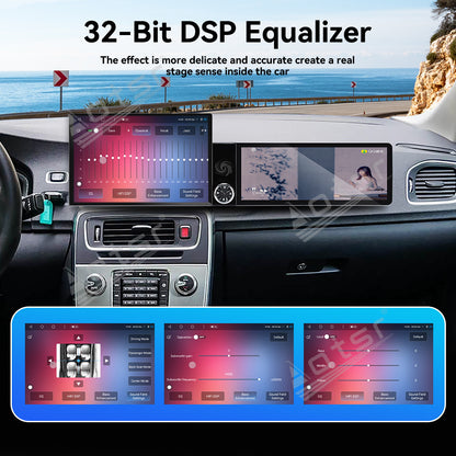 Aotsr Dual Screen 13.1 inch+12.3 inch Android 15 Carplay Car Radio for Volvo S60 2011-2019 Car GPS Navigation Multimedia