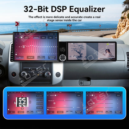 Aotsr Dual Screen 13.1 inch+12.3 inch Android 15 Carplay Car Radio for Nissan Frontier/Xterra 2009-2012 Car GPS Navigation Multimedia