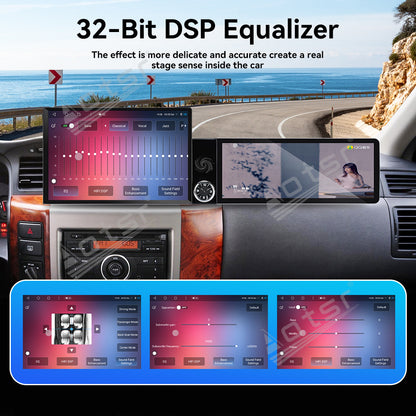 Aotsr Dual Screen 13.1 inch+12.3 inch Android 15 Carplay Car Radio for Nissan Safari Y61 2004-2012 Car GPS Navigation Multimedia