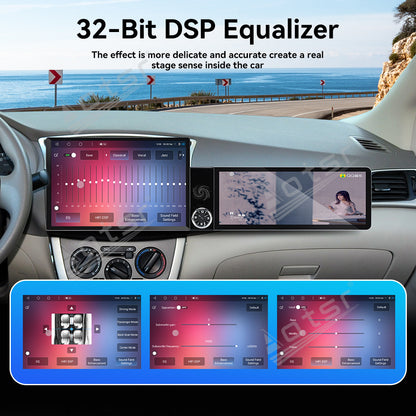 Aotsr Dual Screen 13.1 inch+12.3 inch Android 15 Carplay Car Radio for Nissan Sylphy 2012-2019 Car GPS Navigation Multimedia