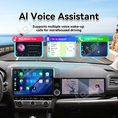 Aotsr Dual Screen 13.1 inch+12.3 inch Android 15 Carplay Car Radio for Subaru LEGACY/Subaru OUTBACK 2011-2021 Car GPS Navigation Multimedia