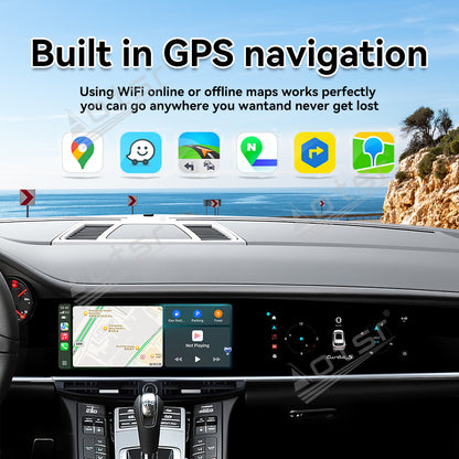 Aotsr 10.9 inch+11.4 inch Dual Screen Car Radio Carplay For Porsche Panamera 970 2010-2016 Upgraded Interactive Android Multimedia Video Player