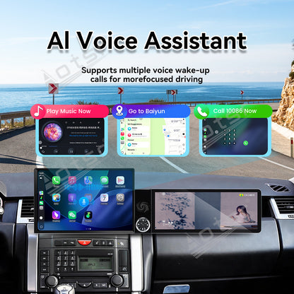 Aotsr Dual Screen 13.1 inch+12.3 inch Android 15 Carplay Car Radio for Land Rover Range Rover Sport 2005-2009 Car GPS Navigation Multimedia