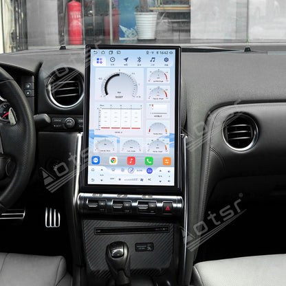 Aotsr 14.5 inch Android Auto Carplay Car For Nissan GT-R GTR 2009-2017 LHD RHD Smart GPS Navi Car Radio Stereo Player DSP Tape Recorder