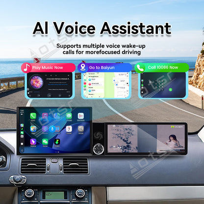 Aotsr Dual Screen 13.1 inch+12.3 inch Android 15 Carplay Car Radio for Volvo XC90 2004-2014 Car GPS Navigation Multimedia