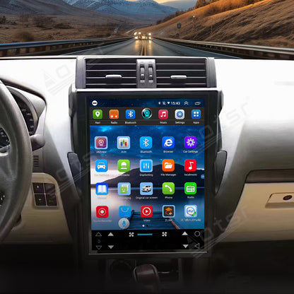 15 Inch Tesla Screen For Toyota Prado 2014-2017 Android 13.0 Car Radio Player GPS Navi Auto Stereo Multimedia Video DSP Carplay 4G SIM