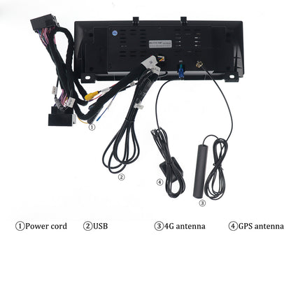 14.9 Inch Tesla Screen For BMW 5 Series F10 NBT 2016 Android 13.0 Car  Radio Player GPS Navi Auto Stereo Multimedia Video DSP Carplay 4G SIM