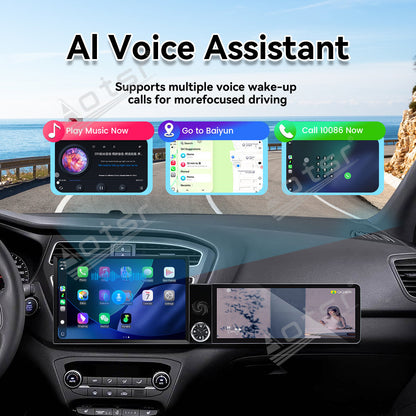 Aotsr Dual Screen 13.1 inch+12.3 inch Android 15 Carplay Car Radio for Hyundai I20 2014-2018 Car GPS Navigation Multimedia
