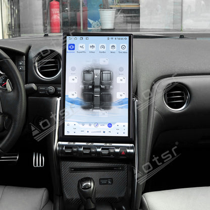 Aotsr 14.5 inch Android Auto Carplay Car For Nissan GT-R GTR 2009-2017 LHD RHD Smart GPS Navi Car Radio Stereo Player DSP Tape Recorder