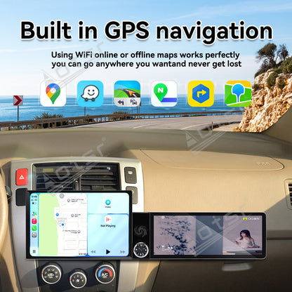 Aotsr Dual Screen 13.1 inch+12.3 inch Android 15 Carplay Car Radio for Hyundai Tucson 2009-2013 Car GPS Navigation Multimedia