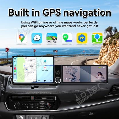 Aotsr Dual Screen 13.1 inch+12.3 inch Android 15 Carplay Car Radio for Nissan X-Trail 2021-2026 Car GPS Navigation Multimedia