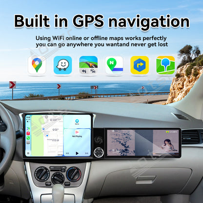 Aotsr Dual Screen 13.1 inch+12.3 inch Android 15 Carplay Car Radio for Nissan Sylphy 2012-2019 Car GPS Navigation Multimedia