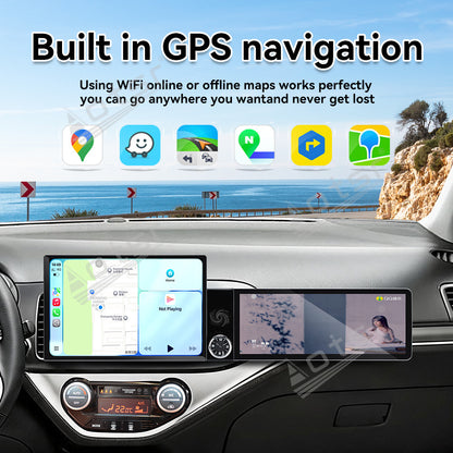 Aotsr Dual Screen 13.1 inch+12.3 inch Android 15 Carplay Car Radio for KIA Picanto 2011-2017 Car GPS Navigation Multimedia