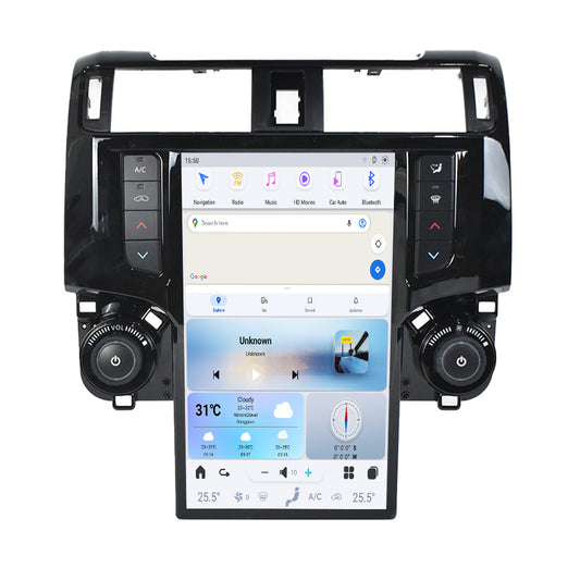 Tesla Screen For Toyota 4Runner 2009-2019  Android 13.0 Car  Radio  Player  GPS Navi Auto  Stereo Multimedia Video DSP Carplay 4G SIM