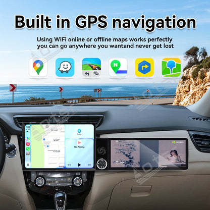 Aotsr Dual Screen 13.1 inch+12.3 inch Android 15 Carplay Car Radio for Nissan X-Trail;Nissan Qashqai 2014-2020 Car GPS Navigation Multimedia