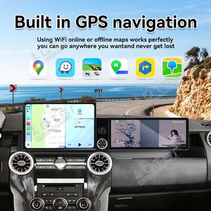Aotsr Dual Screen 13.1 inch+12.3 inch Android 15 Carplay Car Radio for Land Rover Discovery 4 2012-2016 Car GPS Navigation Multimedia