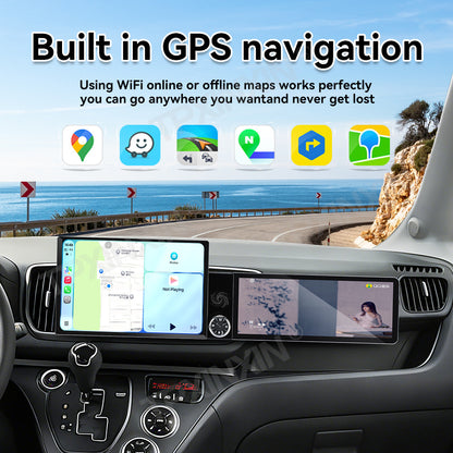 Aotsr Dual Screen 13.1 inch+12.3 inch Android 15 Carplay Car Radio for KIA Ray 2023-2026 Car GPS Navigation Multimedia