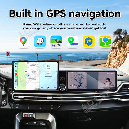 Aotsr Dual Screen 13.1 inch+12.3 inch Android 15 Carplay Car Radio for KIA Sportage 2021-2026 Car GPS Navigation Multimedia