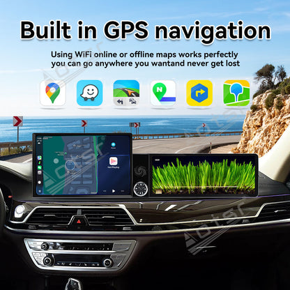 Aotsr Dual Screen 13.1 inch+12.3 inch Android 15 Carplay Car Radio for BMW 7 Series G11 G12 2015-2018 EVO Car GPS Navigation Multimedia