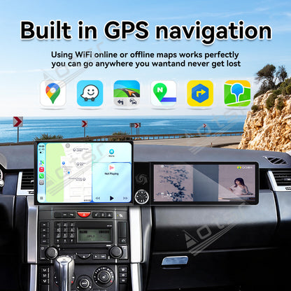 Aotsr Dual Screen 13.1 inch+12.3 inch Android 15 Carplay Car Radio for Land Rover Range Rover Sport 2005-2009 Car GPS Navigation Multimedia