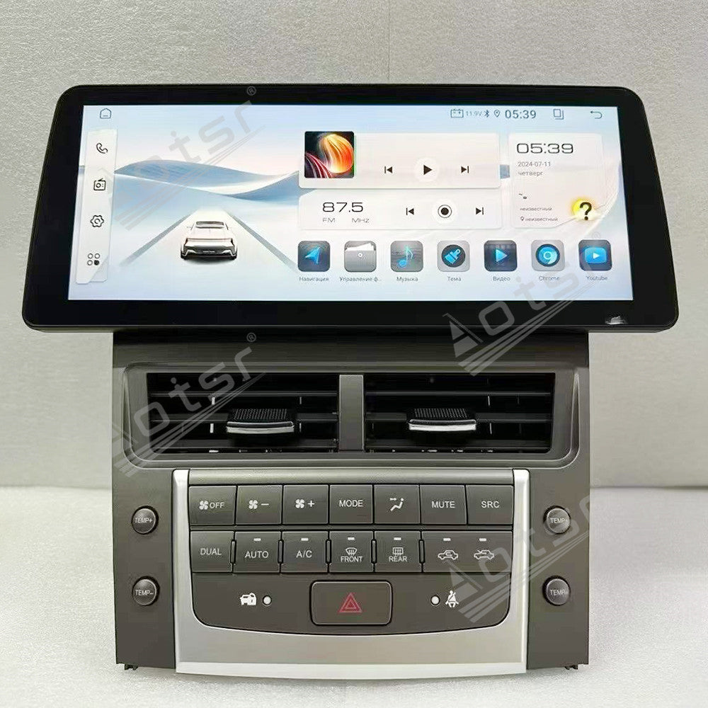 Aotsr 12.3 inch Android 15 Carplay Car Radio for Lexus GS300/350/400/430/450/460 2006-2012 Car GPS Navigation Multimedia
