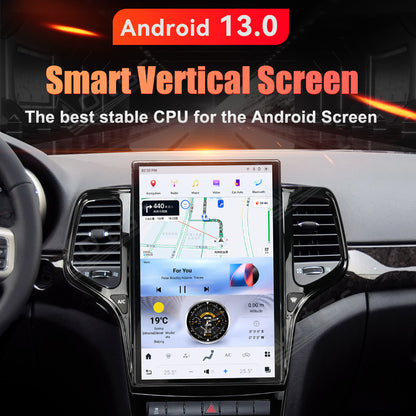 For Jeep Grand Cherokee 14.4 Inch Tesla-style Carplay Screens （2011-2013）