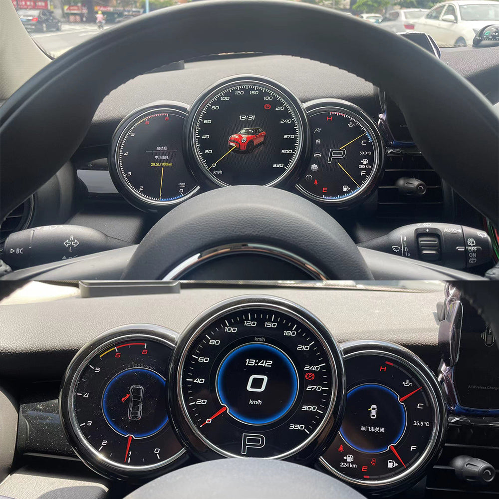 Aotsr  Screen For BMW MINI triple link 2014-2023  LCD Digital Cluster Virtual Cockpit Speedometer Dashboard LCD Screen Instrument Panel Part
