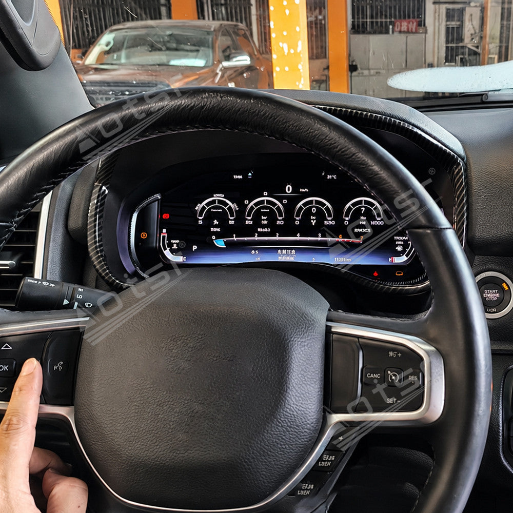 Aotsr Digital Full LCD Dashboard Gauge for Dodge Ram TRX 2019-2026, TPMS Included