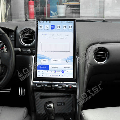 Aotsr 14.5 inch Android Auto Carplay Car For Nissan GT-R GTR 2009-2017 LHD RHD Smart GPS Navi Car Radio Stereo Player DSP Tape Recorder