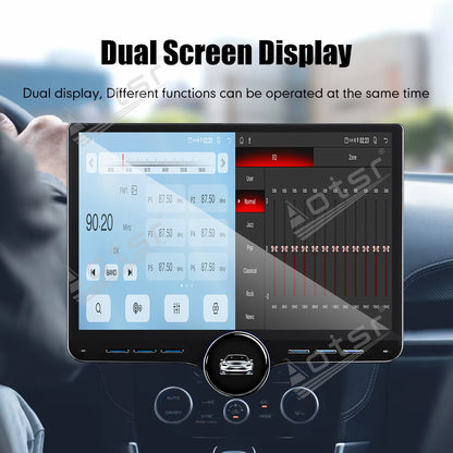 Aotsr 11.5 inch Android Car Radio for Chevrolet Sail 2011 display touchscreen, dual DIN car audio system