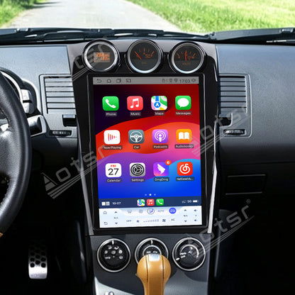 Aotsr 14.5 inch Car Radio for Nissan 350Z 2002-2008 Latest UI Interface Android 15 CarPlay GPS Navigation Multimedia Player Head Unit