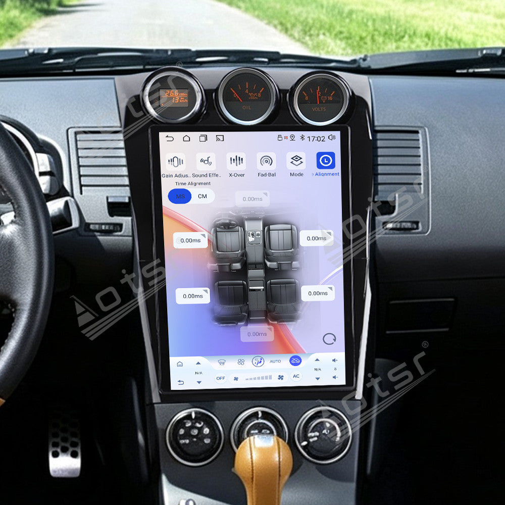 Aotsr 14.5 inch Car Radio for Nissan 350Z 2002-2008 Latest UI Interface Android 15 CarPlay GPS Navigation Multimedia Player Head Unit