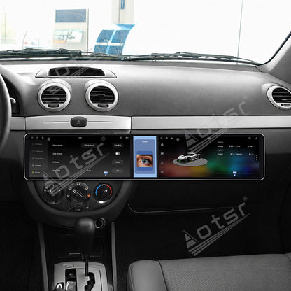 Aotsr Dual 12.3 inch Car Radio for Buick Excelle HRV 2004-2008 with 7870 Octa Core Chip Ultra HD 2400*900 Touch Screen Wireless CarPlay Bluetooth 5.0 GPS Navigation 4G Network OEM Upgrade Multimedia System